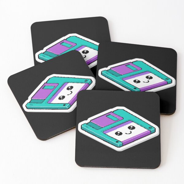 Item preview, Retro 90s Pixel Art Floppy Disk Vaporwave designed and sold by PixelAlchemyHQ.