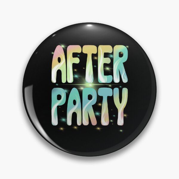 Item preview, After Party Pastel Gradient Typography – Y2K Festival Aesthetic designed and sold by BlackLineLab.