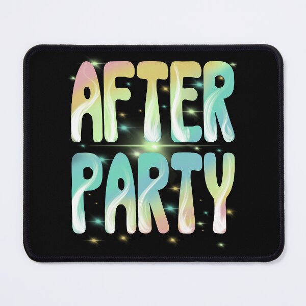 Item preview, After Party Pastel Gradient Typography – Y2K Festival Aesthetic designed and sold by BlackLineLab.