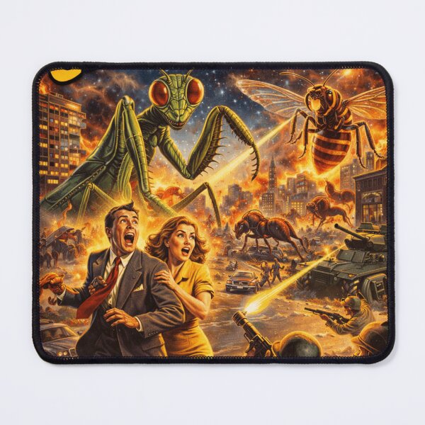 Item preview, Attack of the Giant Insects designed and sold by TheWonkyEaselCo.