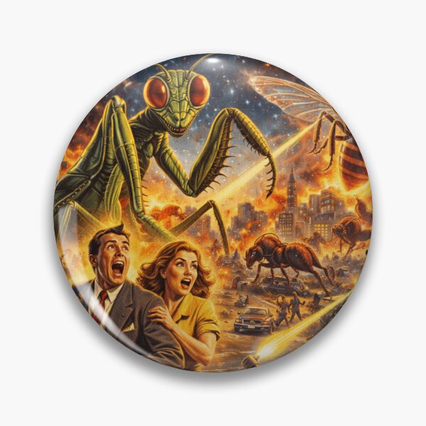 Item preview, Attack of the Giant Insects designed and sold by TheWonkyEaselCo.
