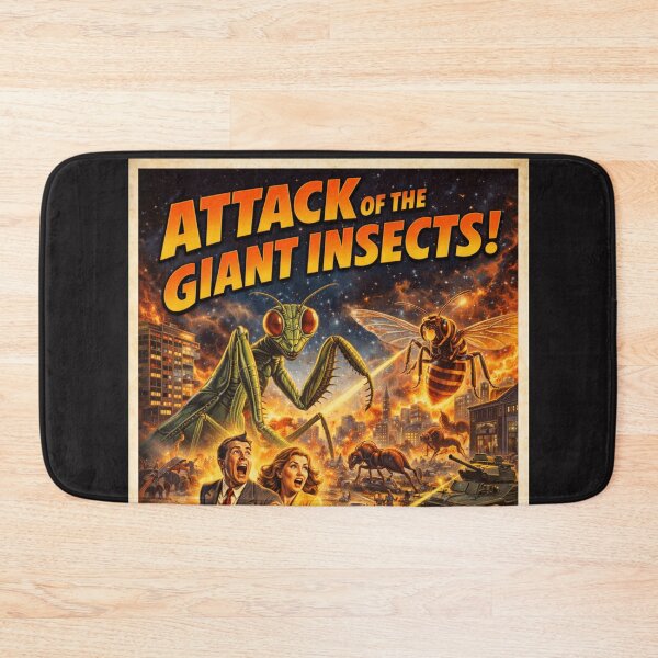Item preview, Attack of the Giant Insects designed and sold by TheWonkyEaselCo.