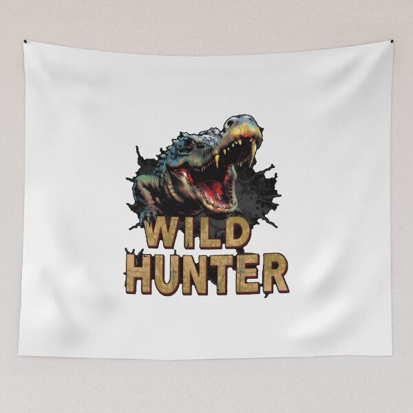 Item preview, Wild Hunter Crocodile designed and sold by 8FistsofTees.