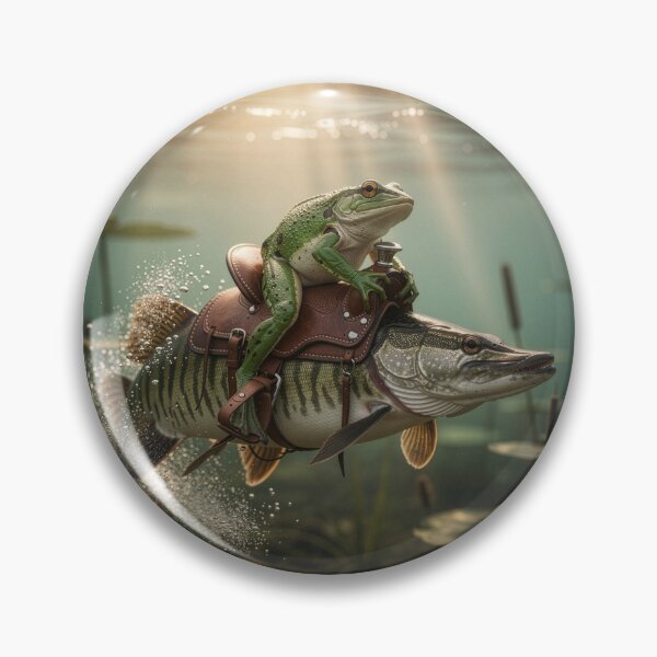 Item preview, Muskie Bustin' Cowboy Frog designed and sold by Tridentulus.