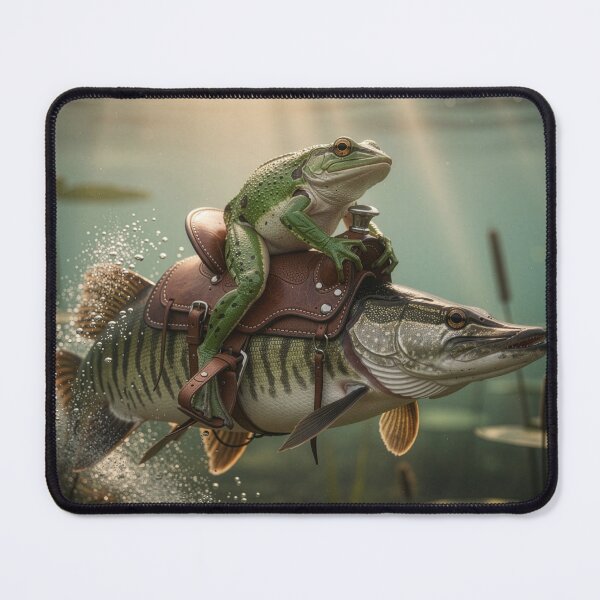 Item preview, Muskie Bustin' Cowboy Frog designed and sold by Tridentulus.