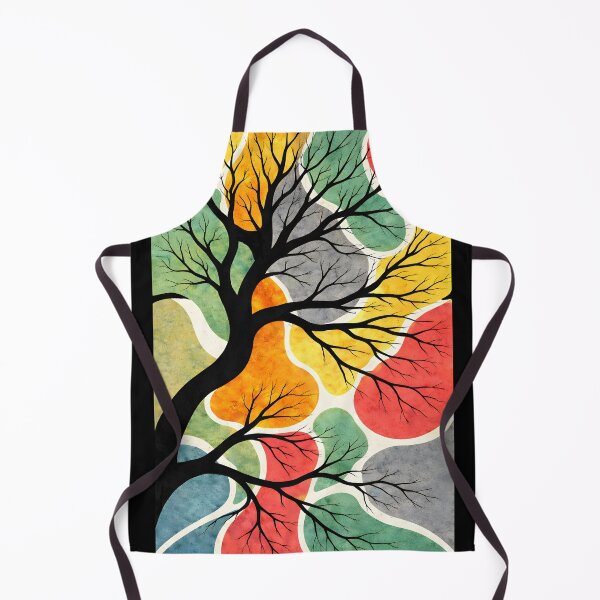 Item preview, Colorful Seasons Tree – Abstract Modern Nature Art designed and sold by blankTeeShirt.