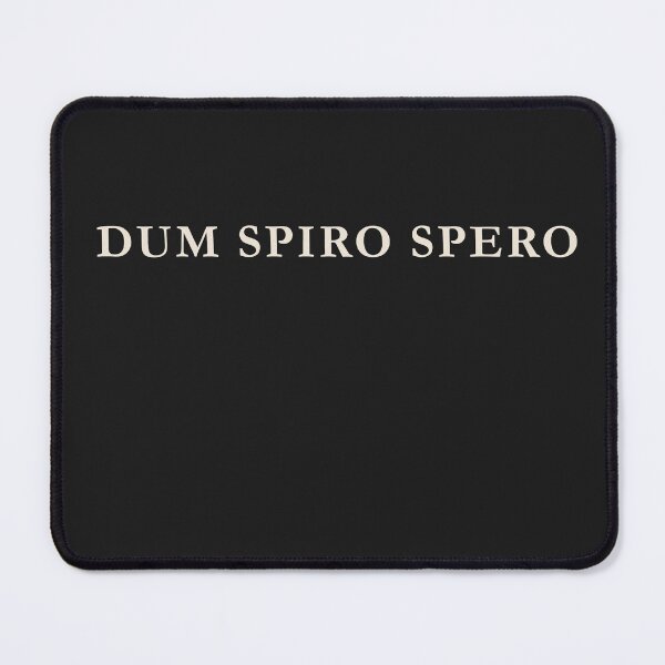 Item preview, Dum Spiro Spero Latin Dark Academia Philosophy Text Design designed and sold by semenol.