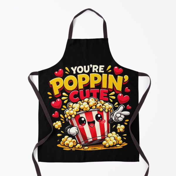 Item preview, You’re Poppin’ Cute Popcorn Pun Shirt designed and sold by Papier Atelier Art.