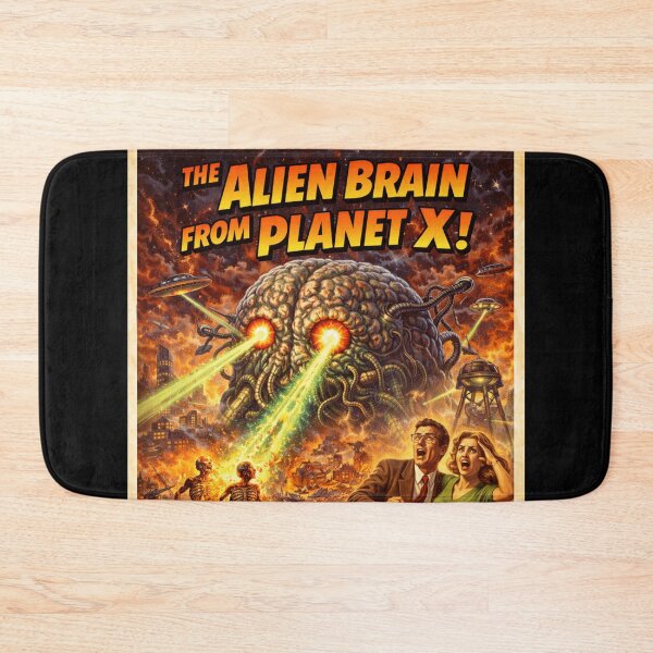 Item preview, The Alien Brain From Planet X designed and sold by TheWonkyEaselCo.