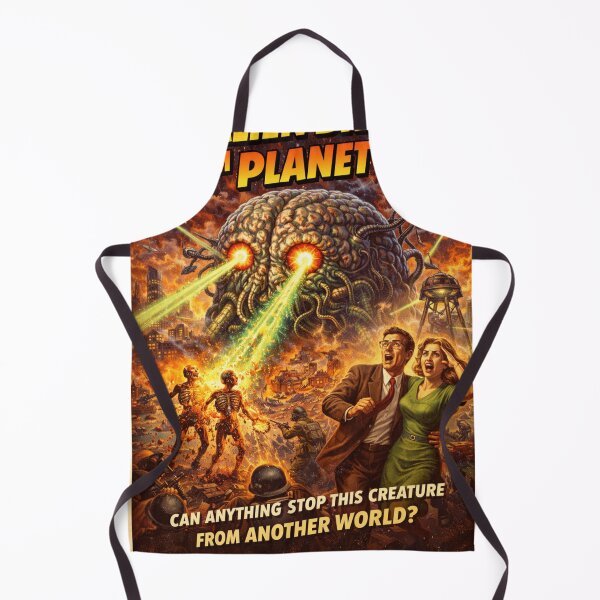 Item preview, The Alien Brain From Planet X designed and sold by TheWonkyEaselCo.