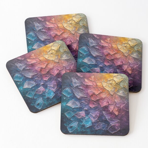 Item preview, Crinkled Colorful Abstract Design designed and sold by Paragon-Art.