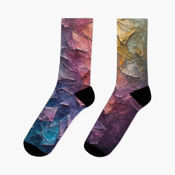 Item preview, Crinkled Colorful Abstract Design designed and sold by Paragon-Art.