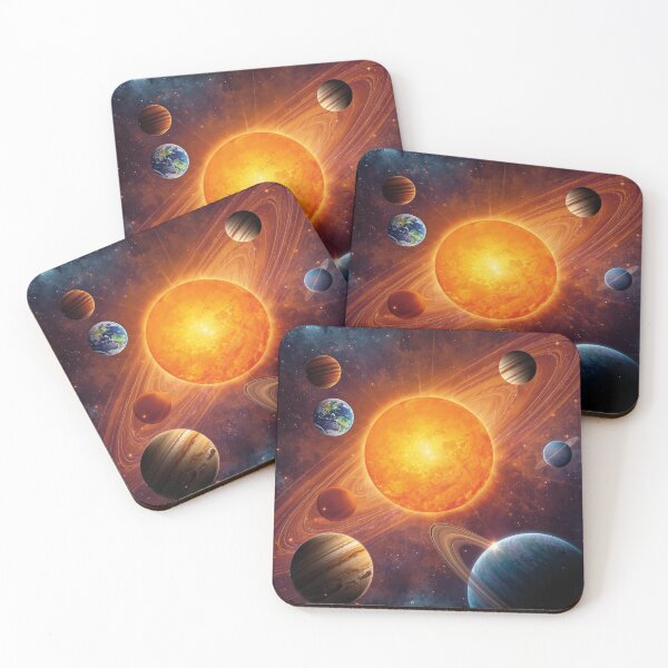 Item preview, Vibrant Solar System Galaxy Art designed and sold by ShadyArfaa.