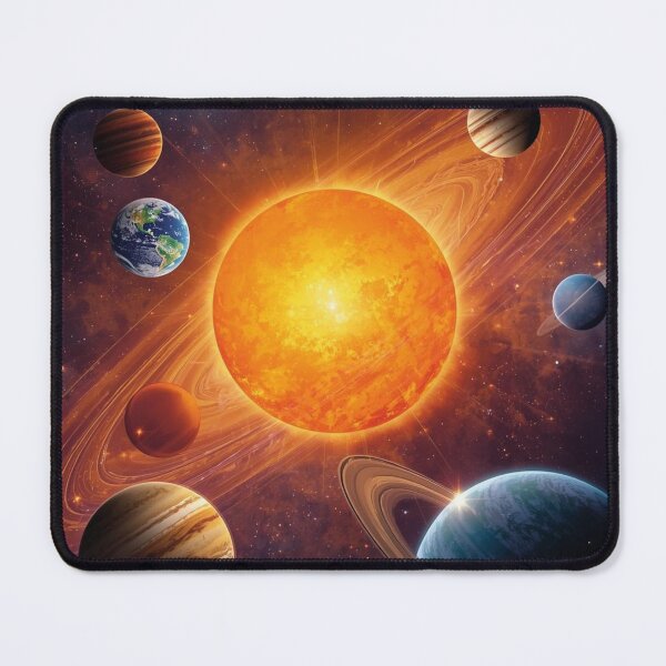 Item preview, Vibrant Solar System Galaxy Art designed and sold by ShadyArfaa.