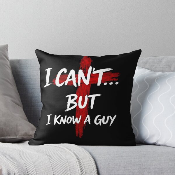 Item preview, I Know A Guy – Minimalist Christian Faith Art designed and sold by PrintAtelier.