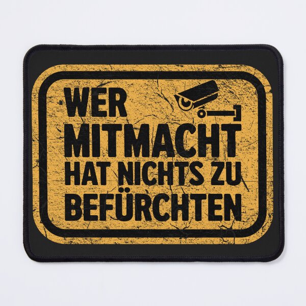 Item preview, Political Statement Design – Criticism of surveillance with a quote on basic security designed and sold by VariousGoodies.