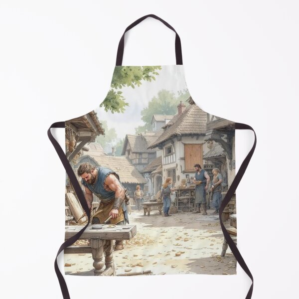 Item preview, Village life (Middle Ages) designed and sold by jefboutique6150.