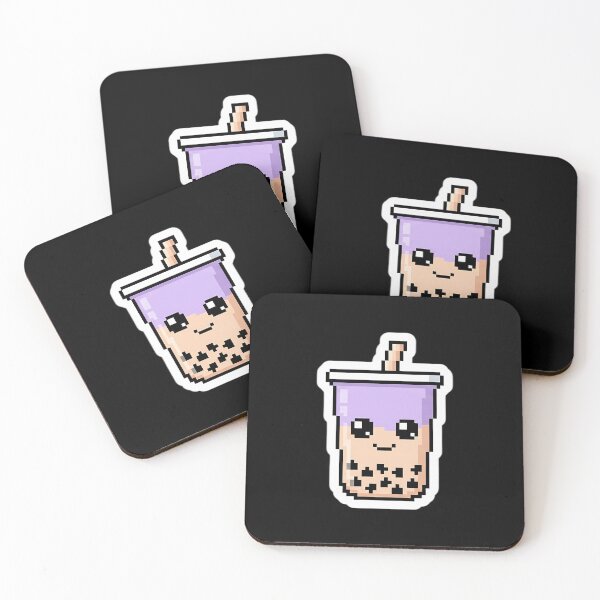 Item preview, Cute Kawaii Pixel Art Bubble Tea Boba Drink designed and sold by PixelAlchemyHQ.