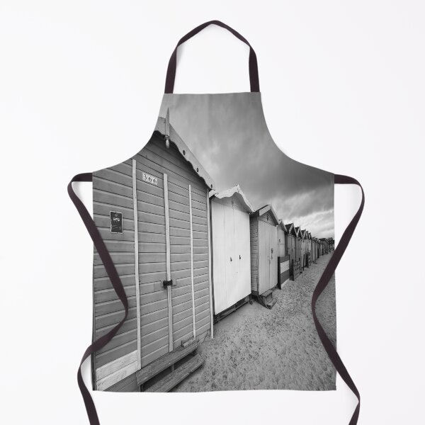 Item preview, English Beach Huts Monochrome designed and sold by Londonimages.