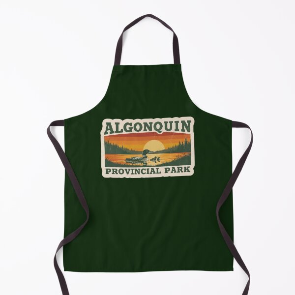 Item preview, Algonquin Park Vintage Travel Sticker (Loons) designed and sold by Collector's Collections.