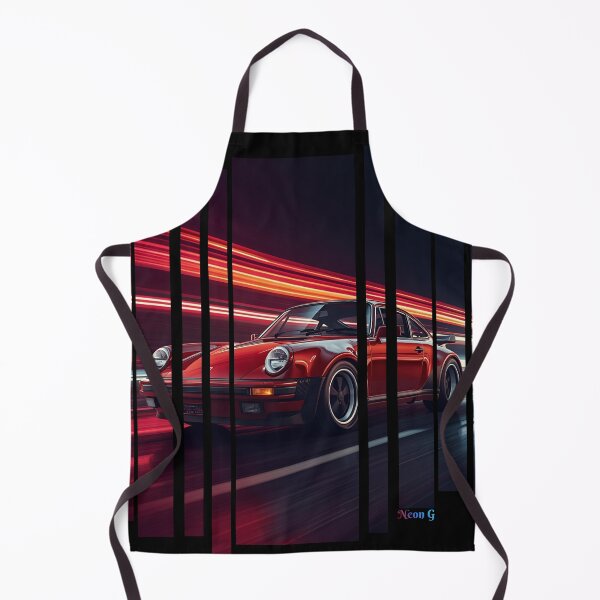 Item preview, Porsch 911 Turbo S inspired Design Vintage racing poster style, dynamic motion lines 10 designed and sold by Neon G.