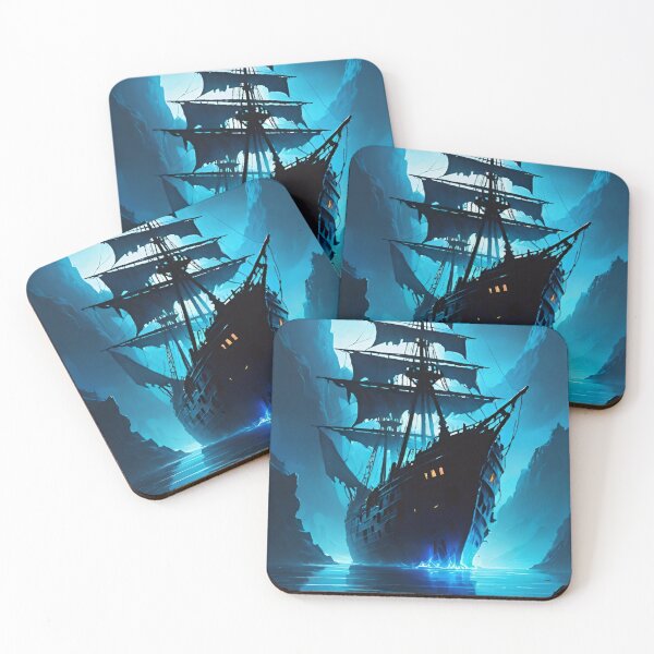 Item preview, The ghost ship designed and sold by DonnaBlankaArt.