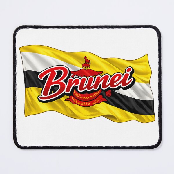 Item preview, Brunei Waving Flag Design – Brunei Pride Patriotic Country Graphic designed and sold by GarnerSupplyCo.