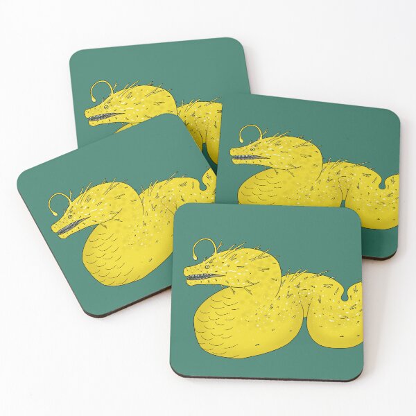 Item preview, Yellow Sea Serpent designed and sold by Kinga Lorek.