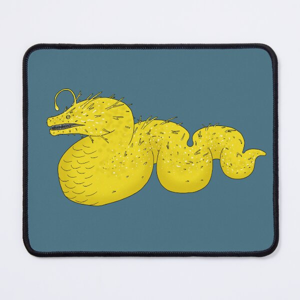 Item preview, Yellow Sea Serpent designed and sold by Kinga Lorek.