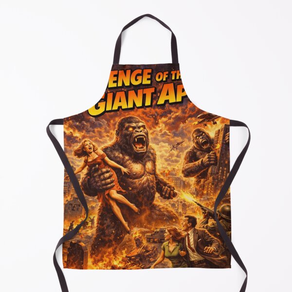 Item preview, Revenge of the Giant Apes designed and sold by TheWonkyEaselCo.
