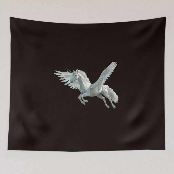 Item preview, horse wings fly unicorn logo designed and sold by VWscout2.