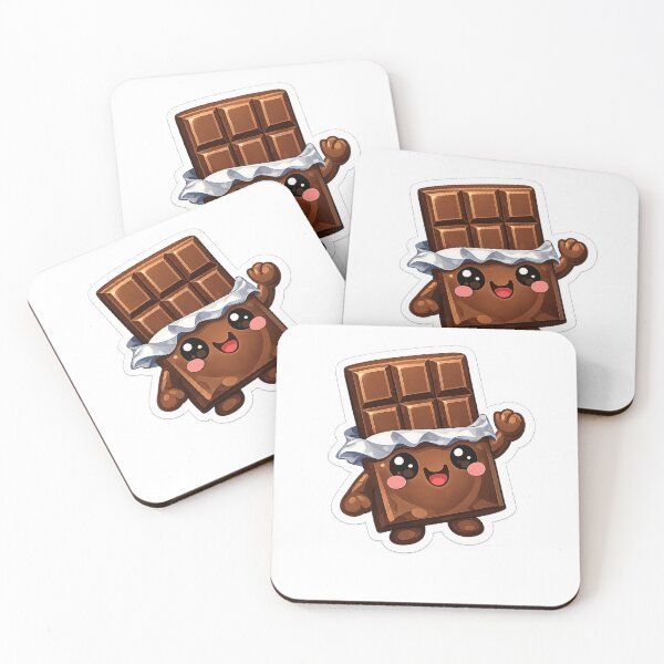 Item preview, Cute Kawaii Chocolate Bar designed and sold by MIArt Studio.