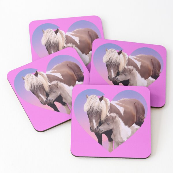 Item preview, Pony Mare and Foal Tender Moment designed and sold by Rockyctees.