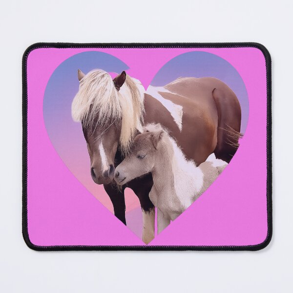 Item preview, Pony Mare and Foal Tender Moment designed and sold by Rockyctees.