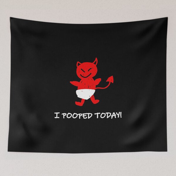 Item preview, Demon Baby - I Pooped Today! designed and sold by Eusong.