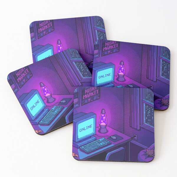 Item preview, Cozy Lo Fi Pixel Art Retro Gamer Room designed and sold by DigitalAnnaBanana.