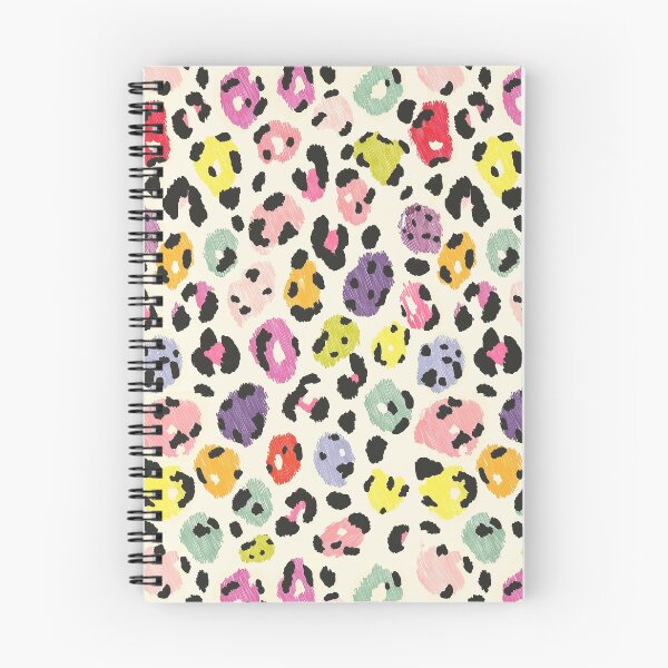 Item preview, Estampado de leopardo colorido: patrón animal con garabatos retro designed and sold by HotFluff.