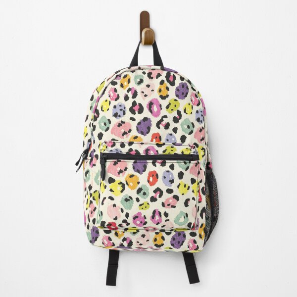 Item preview, Colorful Leopard Print — Retro Scribble Animal Pattern designed and sold by HotFluff.