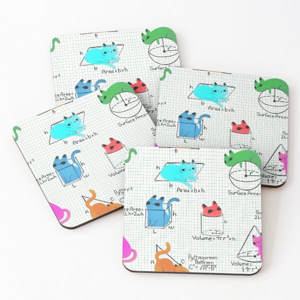 Item preview, Mathcatics - Cute Cat Math designed and sold by Carrie Cantwell Art.