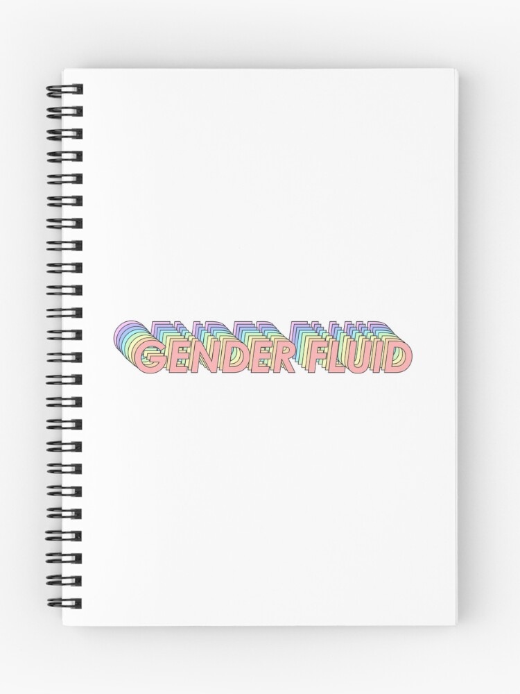 Thumbnail 1 of 3, Journal, GENDER FLUID designed and sold by oddwonders.