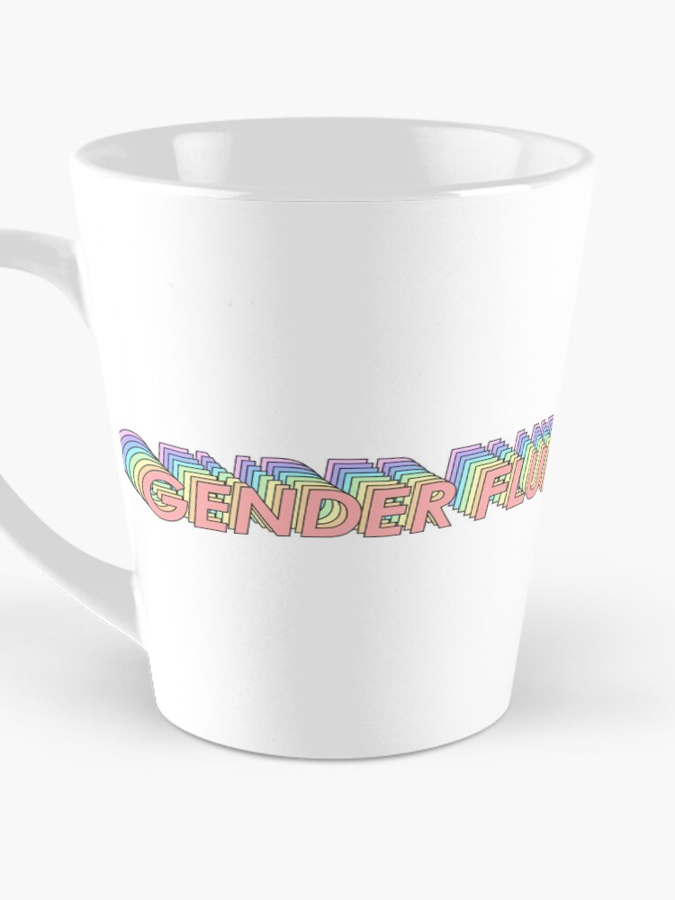 Thumbnail 3 of 4, Coffee Mug, GENDER FLUID designed and sold by oddwonders.
