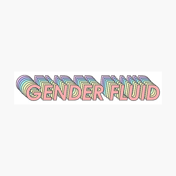 Item preview, GENDER FLUID designed and sold by oddwonders.