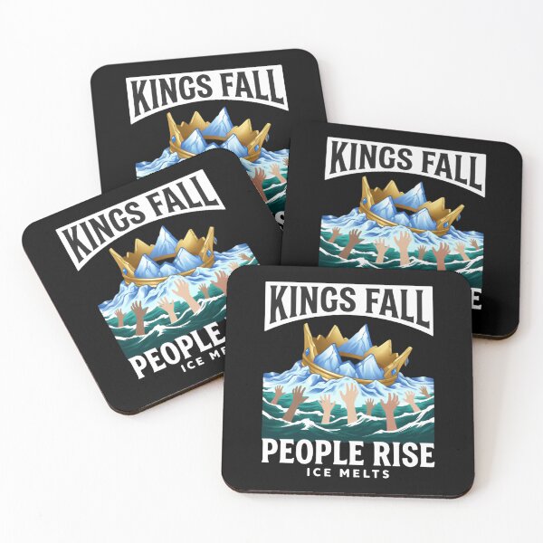 Item preview, Kings Fall Ice Melts People Rise United Now designed and sold by SkeletonsDanger.