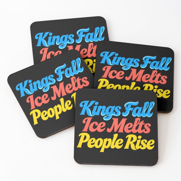 Item preview, Kings Fall Ice Melts People Rise For Freedom designed and sold by SkeletonsDanger.