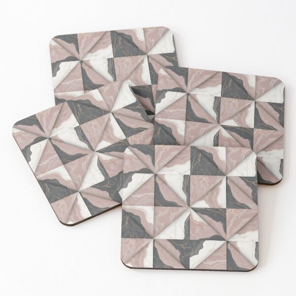 Item preview, Luxury marble pattern collection in pink black and gold designed and sold by Creative88Art.