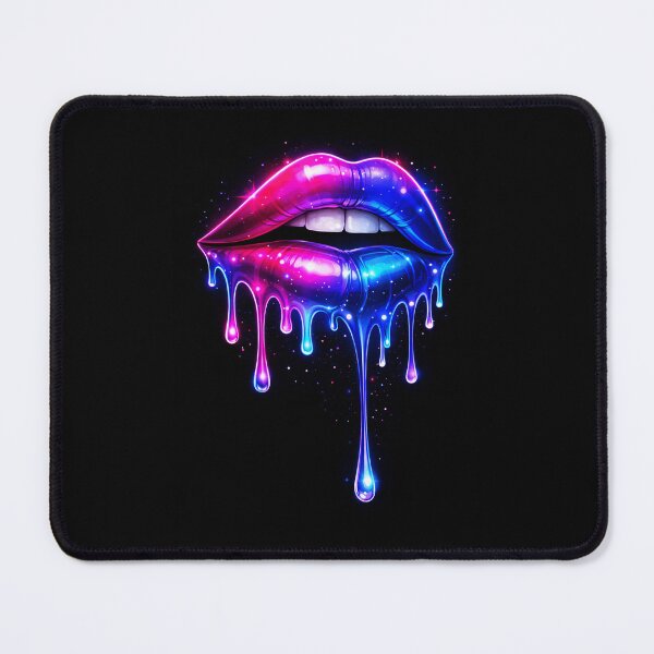 Item preview, Neon Drip Kiss designed and sold by TheWonkyEaselCo.