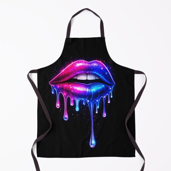 Item preview, Neon Drip Kiss designed and sold by TheWonkyEaselCo.