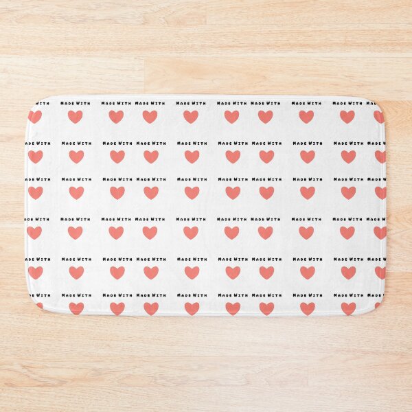Item preview, Made With Love Sticker Packs Stickers Prints Posters Wall Art Magnet Home Coffee Cup Decoration TShirt Stationary Notebook Magnet Hat Kitchen Work School Office Redbubble Shop designed and sold by Saritas Boutique Shop.