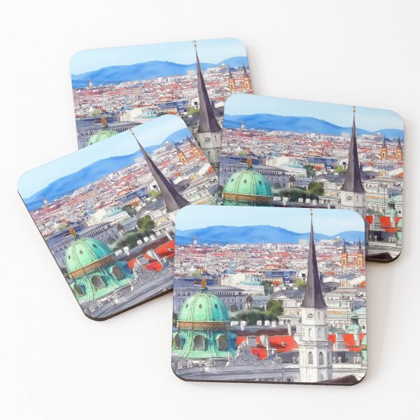 Item preview, Above the Rooftops of Vienna designed and sold by sid1802.