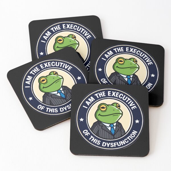 Item preview, I Am The Executive Of This Dysfunction Daily Chaos designed and sold by SkeletonsDanger.